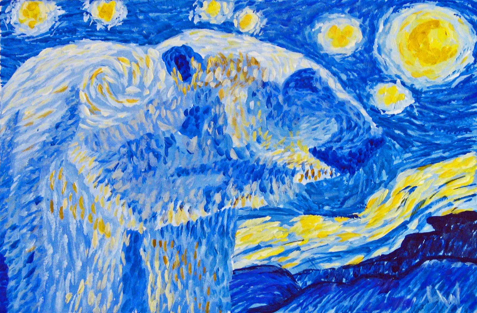 Starry Bear  (Thank you Koda!!!)