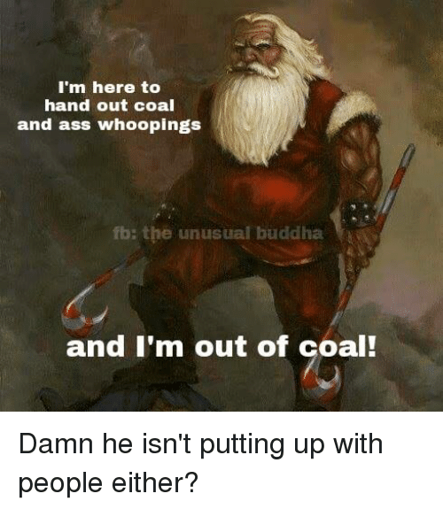 Image result for santa claus ass whooping meme