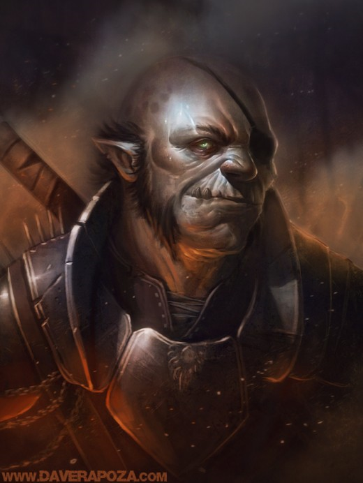 Beautiful Orc Manboy