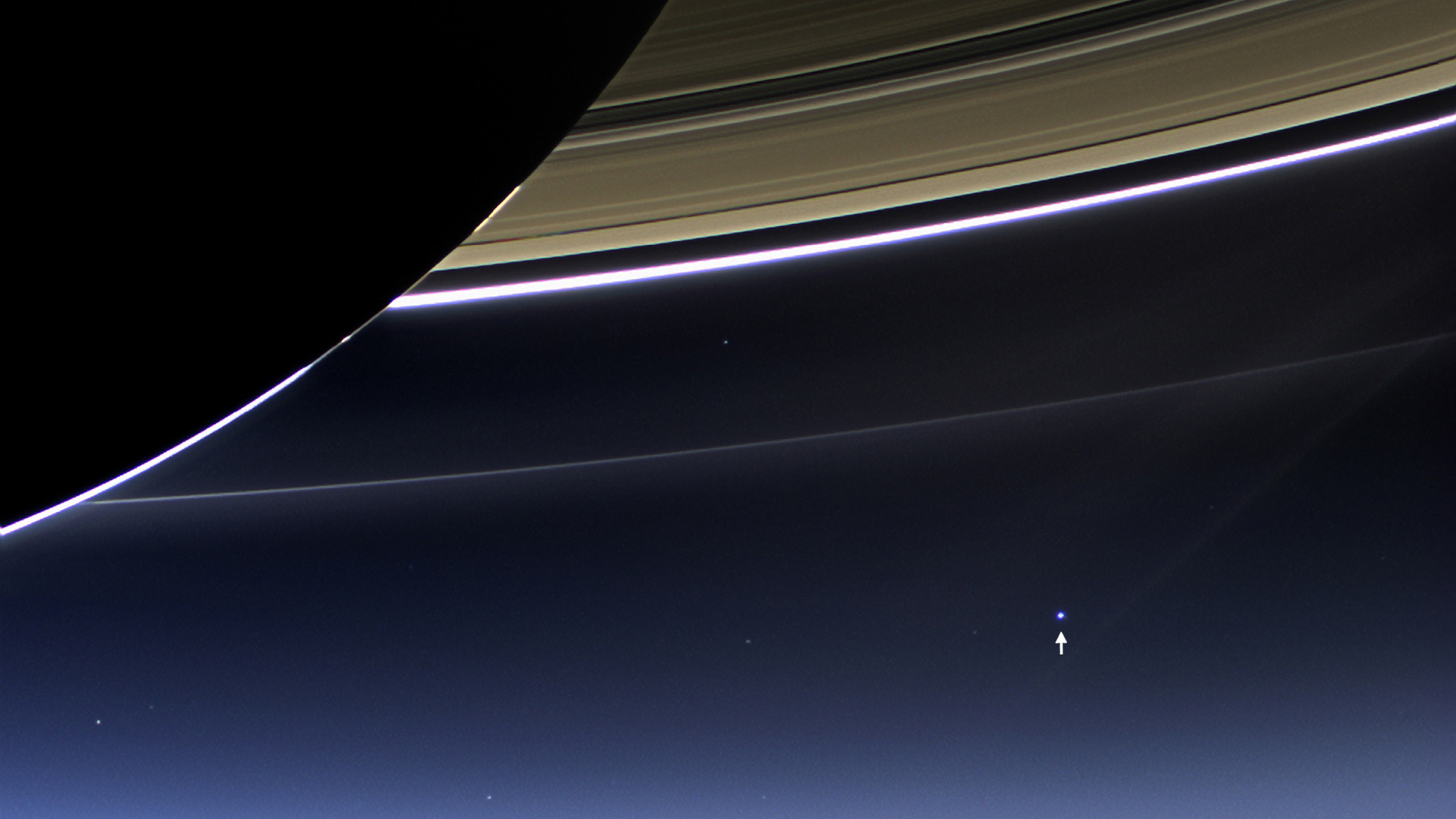 Image result for earth from saturn