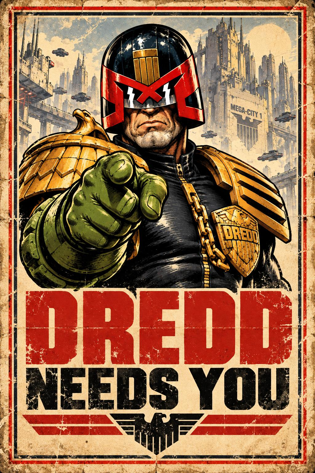 DREDD Needs you