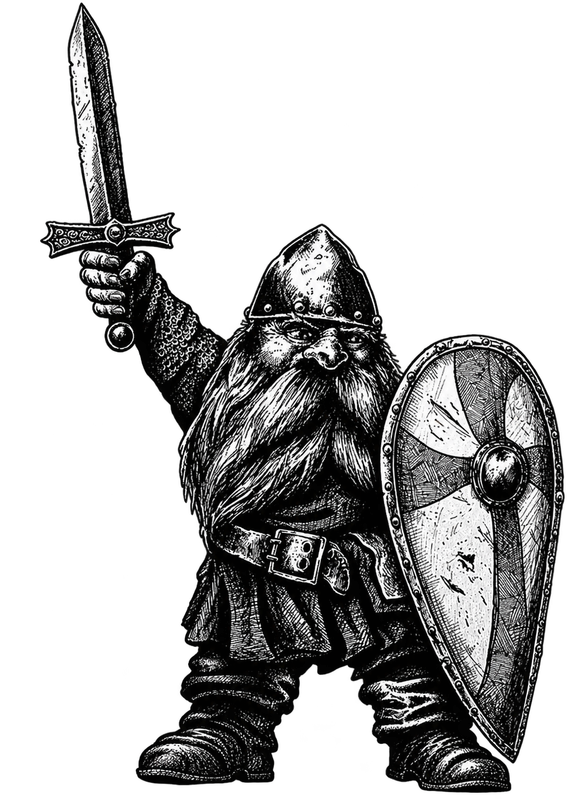 dwarf warrior